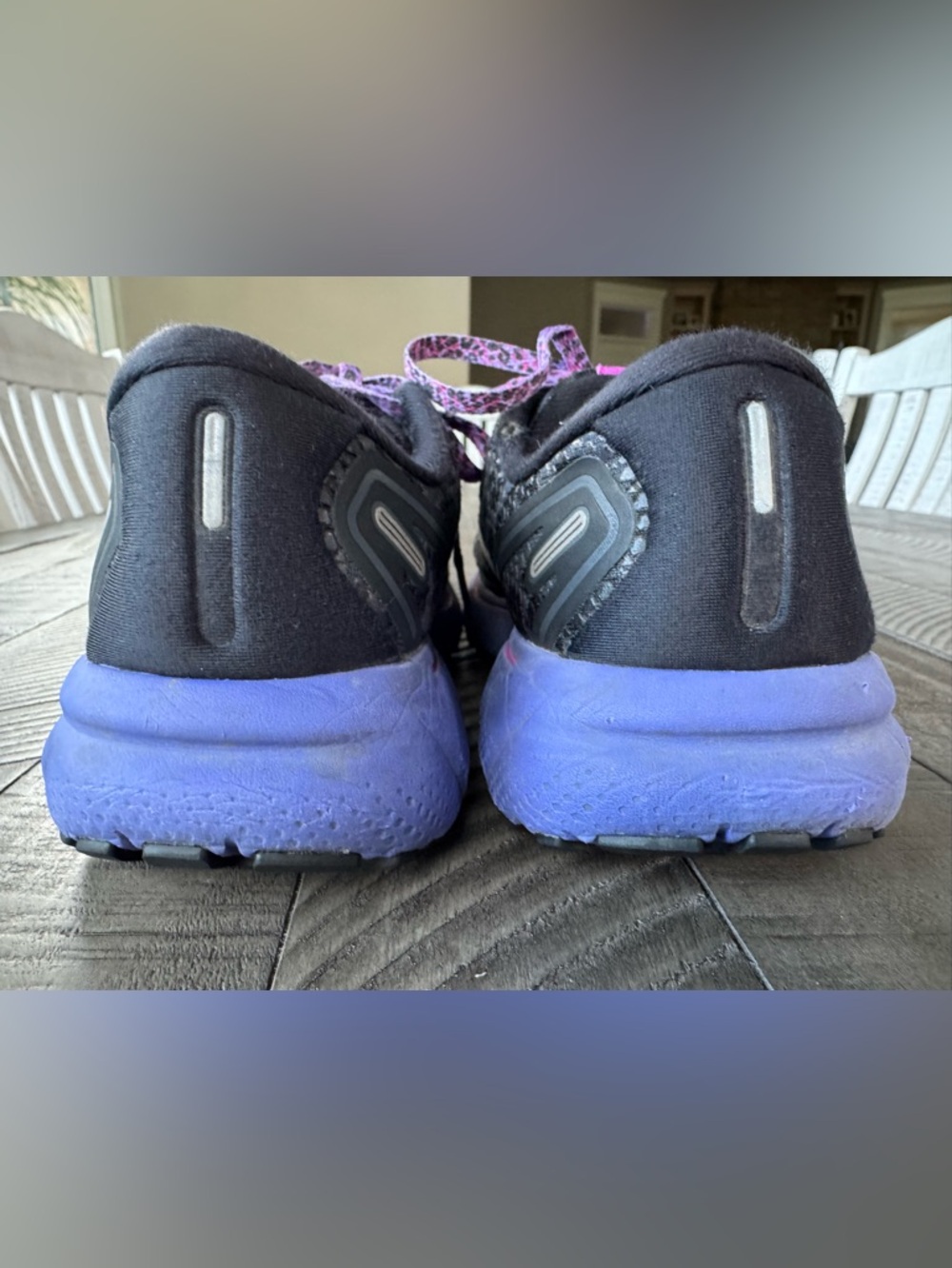 Brooks Ghost 14 - Electric Cheetah Running Shoes Women’s Size 7 (Medium B) - Picture 10 of 12